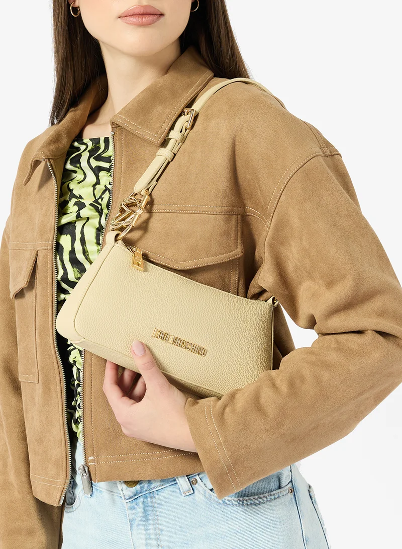 Love Moschino  Jewel PU Shoulder Bag for Women | Best Price UAE